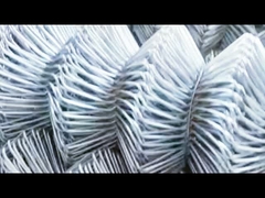 電動電熱連鎖連鎖フェンス 3mm ダイヤモンド 鉄鋼鉄線網