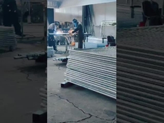 ダイヤモンド・メッシュ 仮設フェンス 6x10フィート 引換可能なチェーン・リンクフェンス