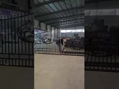 高級ゲート 管状鋼鉄フェンス シンプルでエレガント 2m*1.8mゲート