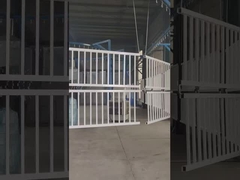 ヨーロッパデザイン 10FT 管状鉄門 オーダーメイド 装飾鉄フェンス