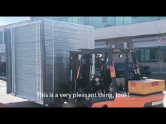 6x10フィート取り外せる銀色ホワイトチェーンリンク 臨時フェンス