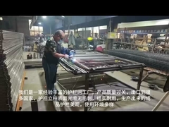 PVCコーティング溶接周囲金属鋼フェンス（ワークショップ隔離用）