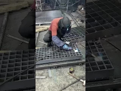 5mm 熱浸し 熱熱加熱 鋼格子 溶接 排水 鋼格子