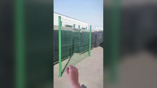 屋外エリア用の3D曲面メッシュセキュリティフェンス
