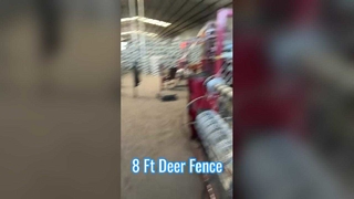 強力な鹿の柵の高さ 8 フィートの亜鉛メッキ金網