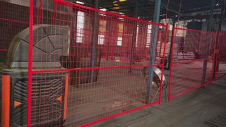 カナダの現場用の耐久性のある2.9mの仮設フェンス