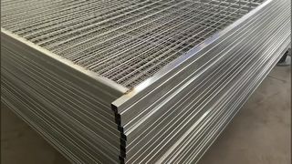 海岸フェンスソリューション防錆PVCコーティングメッシュパネル