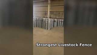 牛馬用の強力な家畜フェンス