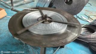 ハイセキュリティカミソリワイヤー 450mm フラットラップコイル