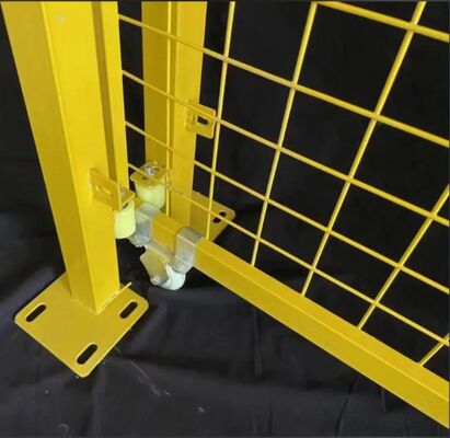 Construction Site Warehouse Security Metal Wire Mesh Fence For Robot Safety 