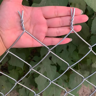 Galvanized PVC Coated Chain Link Fence Offering Corrosion Resistance And Long Lasting Performance