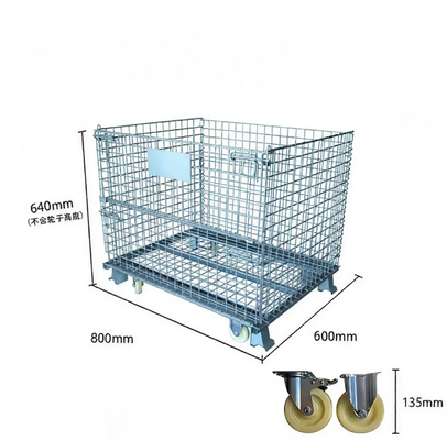 溶接された金網の貯蔵ケージ50x100mmの網の開口部50x50mmの開口5.0mmのグリッド サイズ